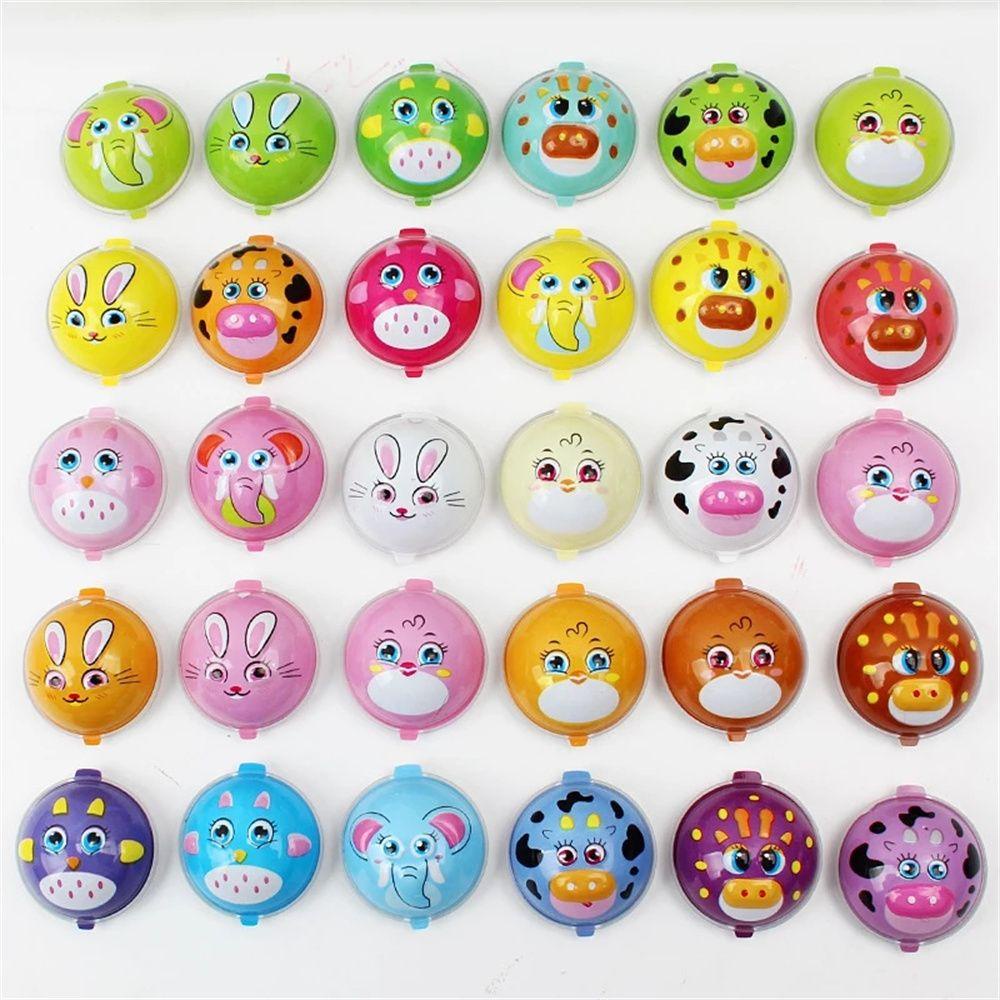 Mxbeauty Pull Back Animal Car Hadiah Ulang Tahun 10Pcs Model Mobil 4roda Kendaraan Mainan Balita Anak Inersia Car Toy