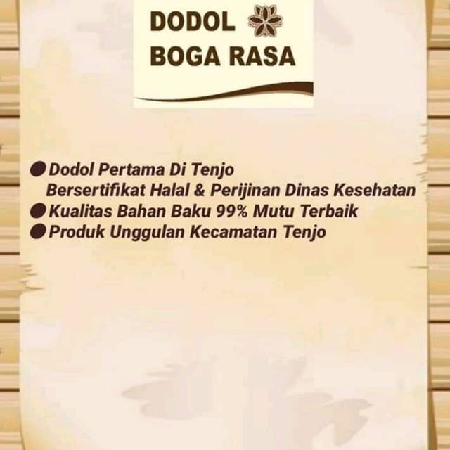 DODOL Durian  - Boga Rasa