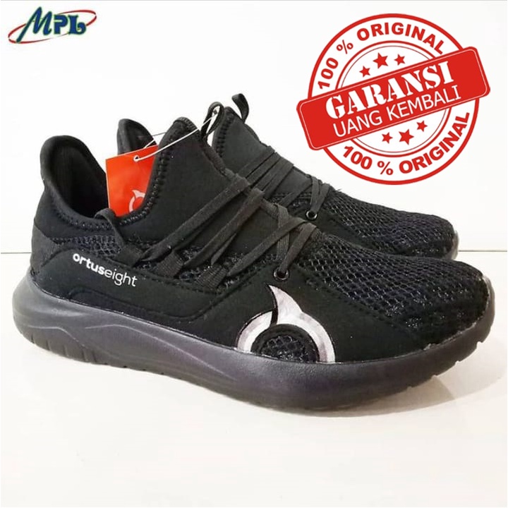 SEPATU RUNNING ORTUSEIGHT NORDEN BLK/SLV 11030156