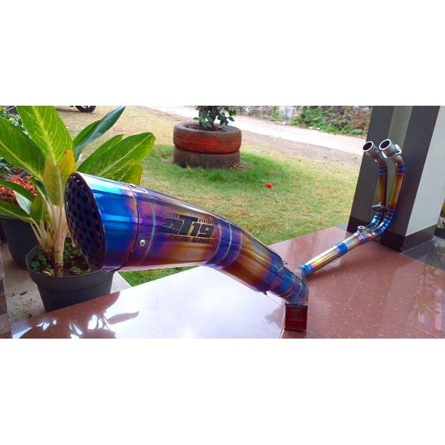 KNALPOT AT19 RACING 250 CC BLUEMOON