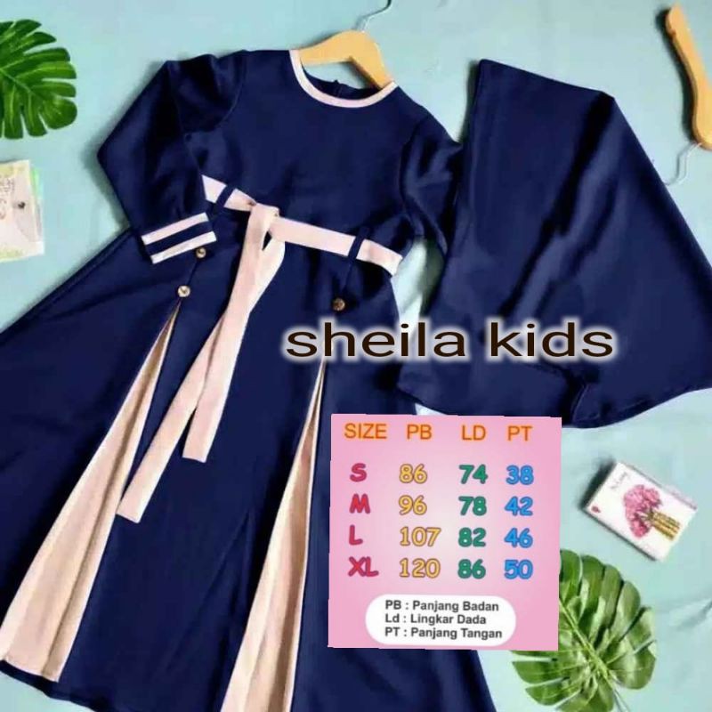 SAHILA KIDS GAMIS ANAK