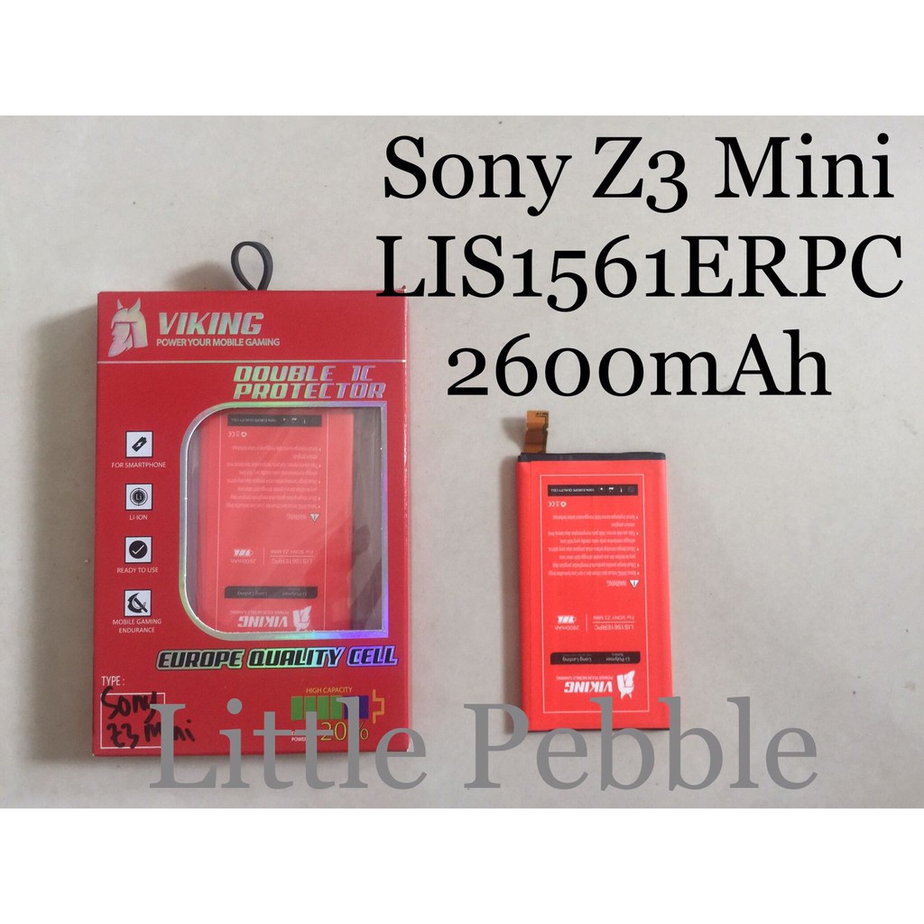 Baterai Viking Sony Xperia Z3 Mini / Z3 Compact / C4 D5803 D5833
