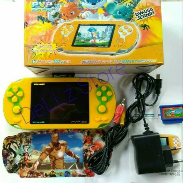 PvP game Dw-058 Layar lebar 3.5inc nintendo