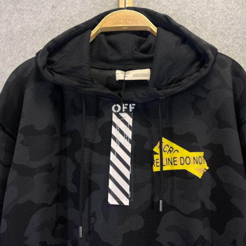 sweater hoodie OFF WHITE CAMO