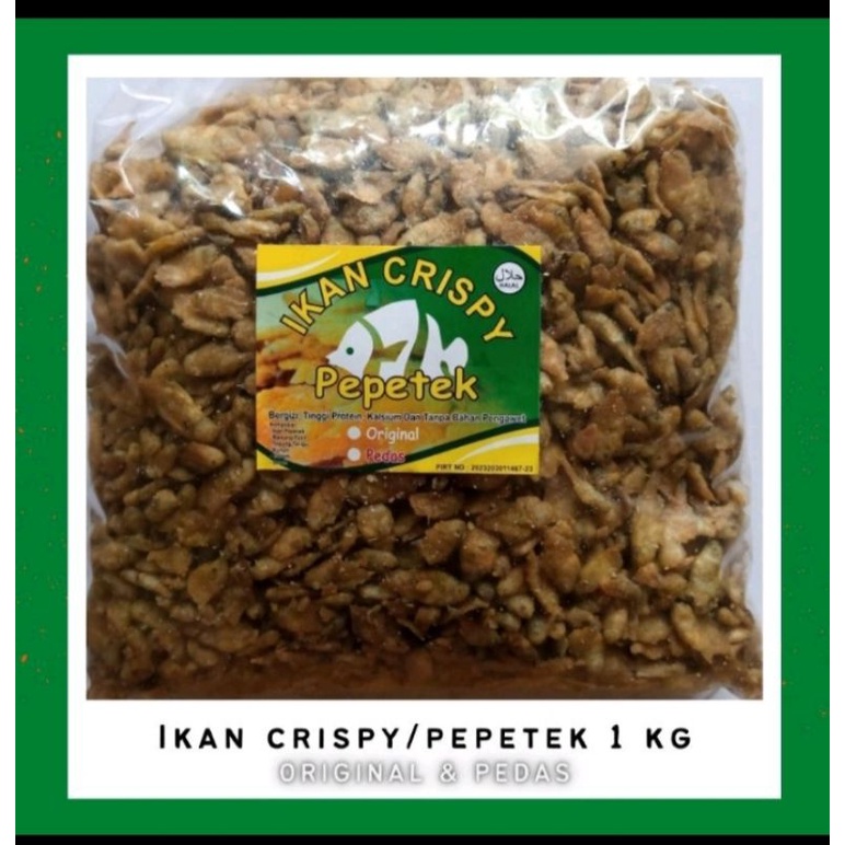 

ikan crispy Pepetek 1kg (1000g)