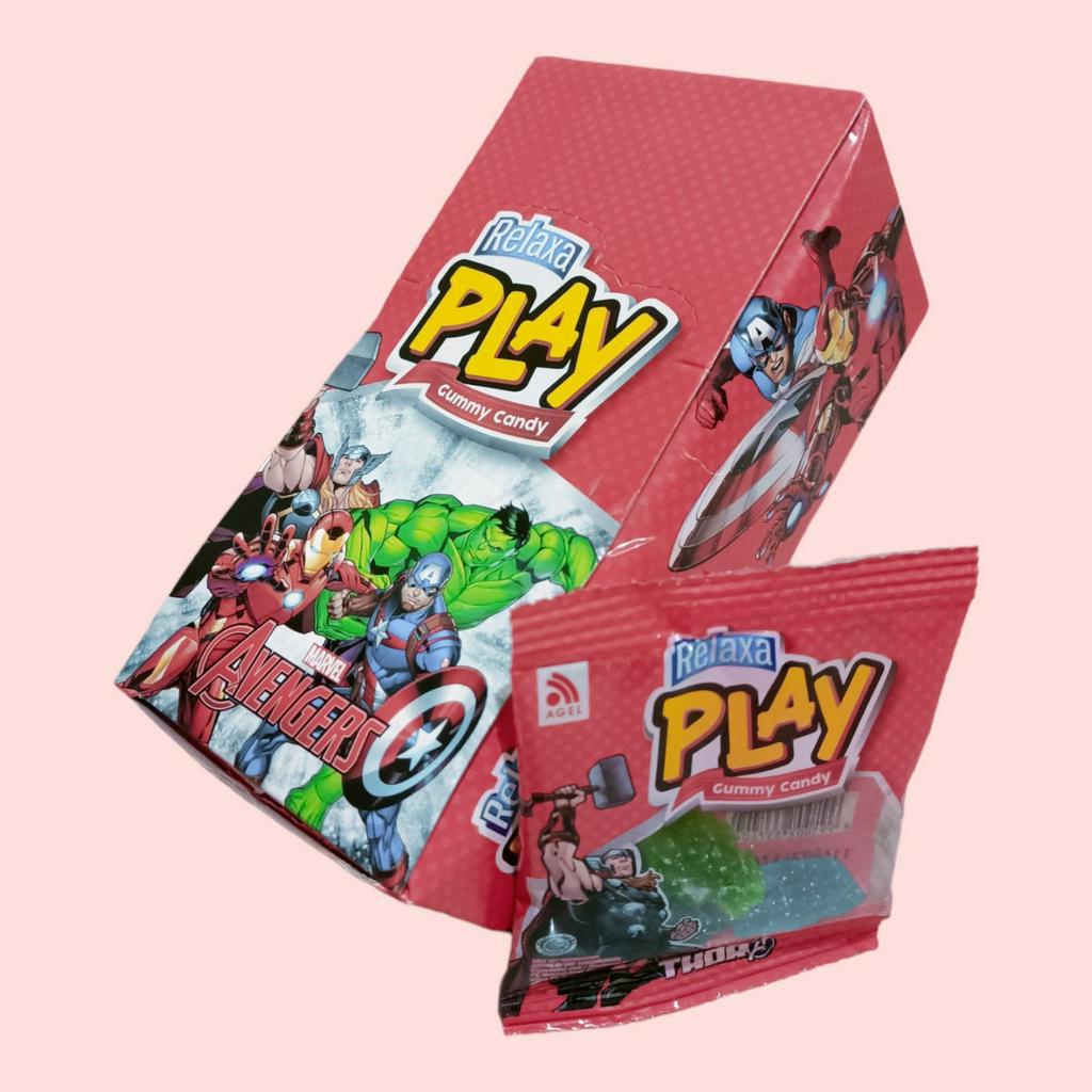 

Relaxa Play Jelly Gummy Candy Karakter Avenger [12 pcs/box]