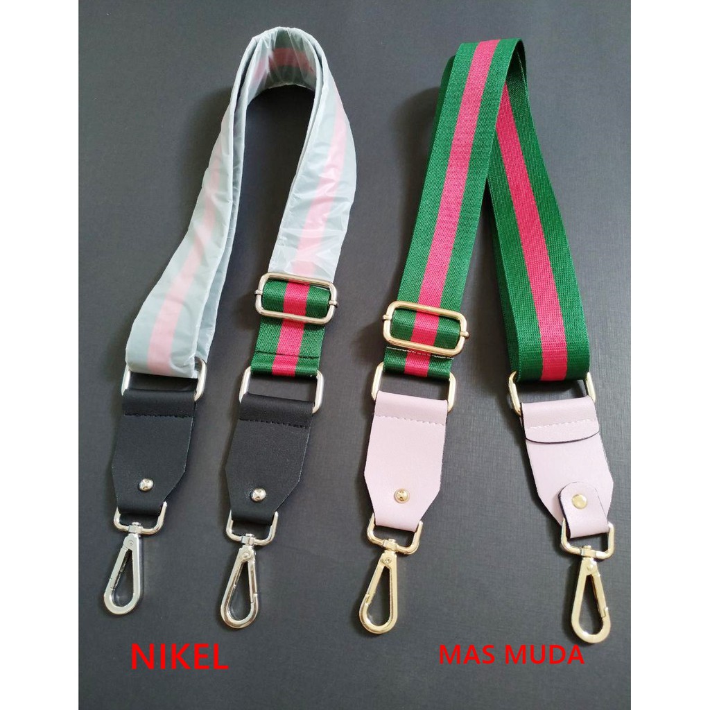 LONGSTRAP/LONG STRAP/GARIS HIJAU /MUSO LIPAT