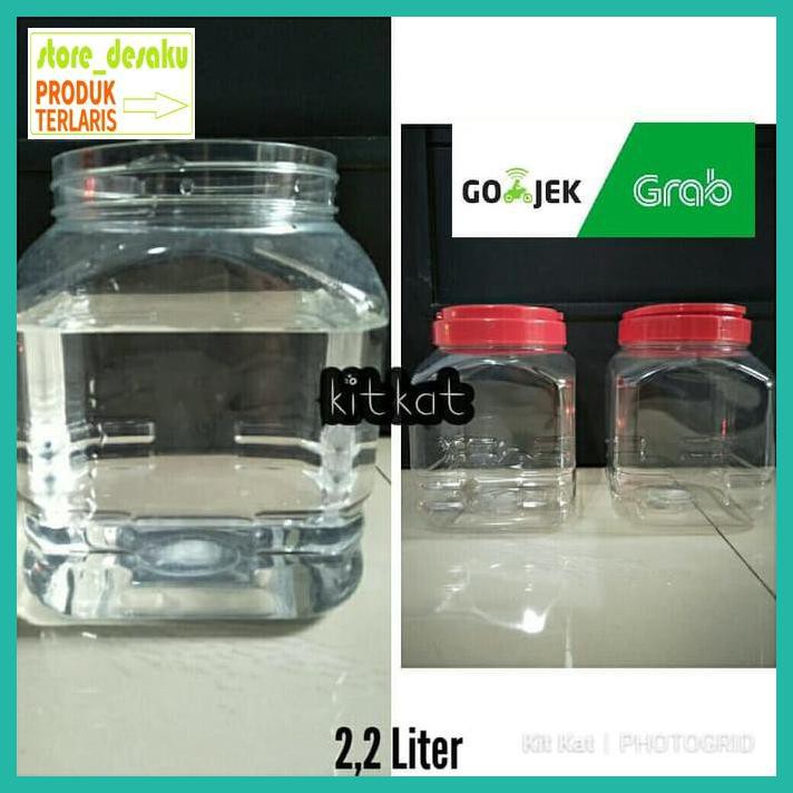 Yrey5Y- Toples Kotak Buat Ikan Cupang,Permen Dll 2.2 Liter Tgdr6E-