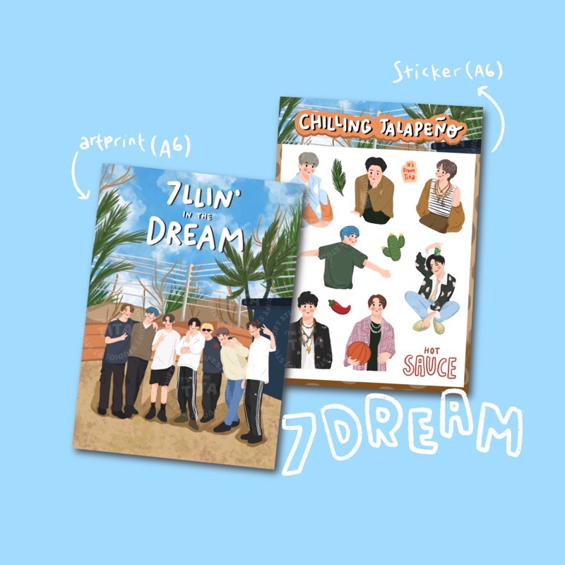 NCT Dream Hot Sauce Sticker / chilling dream / nctdream || itsfromtita