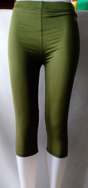 Legging polos pendek/ legging polos 7/8