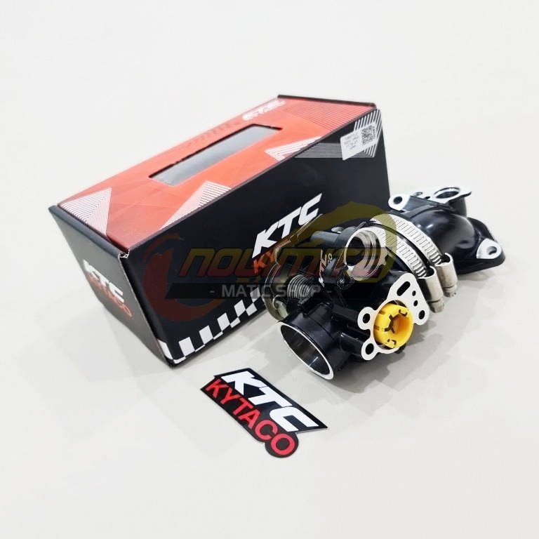 Throttle Body Pipa Gas Hawa Udara KTC Kytaco Racing 34mm Yamaha NMAX