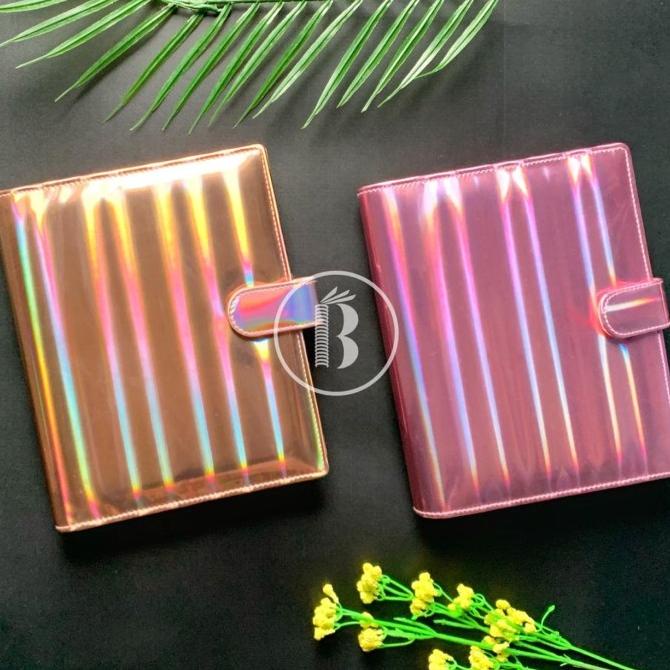 

(((READY COD))) Binder Multiring A5 Hologram Holographic 20ring PROMOKode 1100
