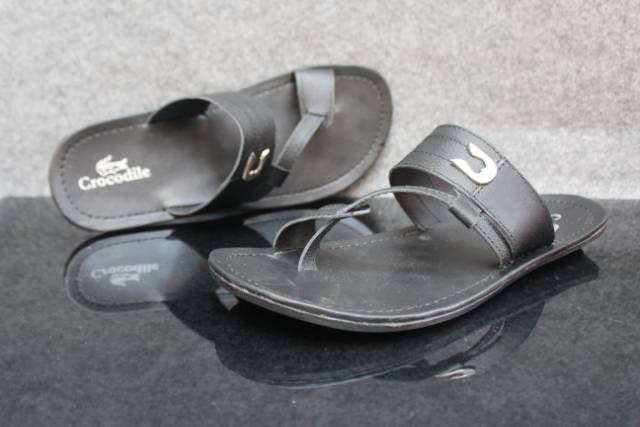 Sendal Pria Slide Kickers Urban Bahan Kulit Santai Nyaman Jalan NgemalL HangOut Kekinian Semi Formal