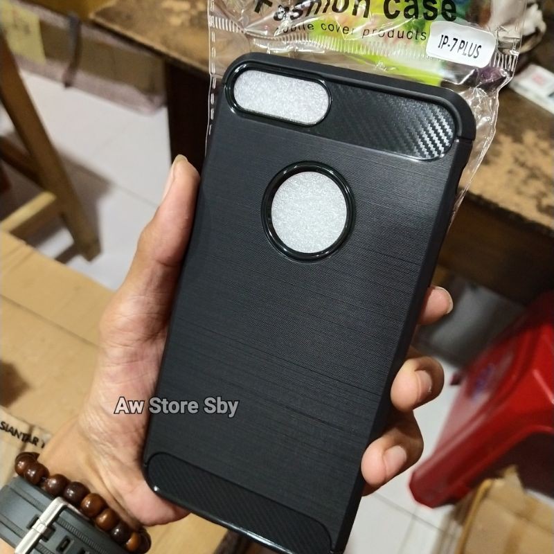 Case Iphone X/11/11pro/XS max Ipaky Fiber Carbon