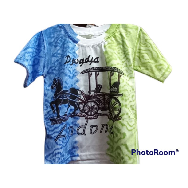 Kaos Batik Stelan Anak