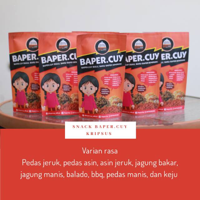 

Snack BAPER.CUY Kripsus Enak Murah