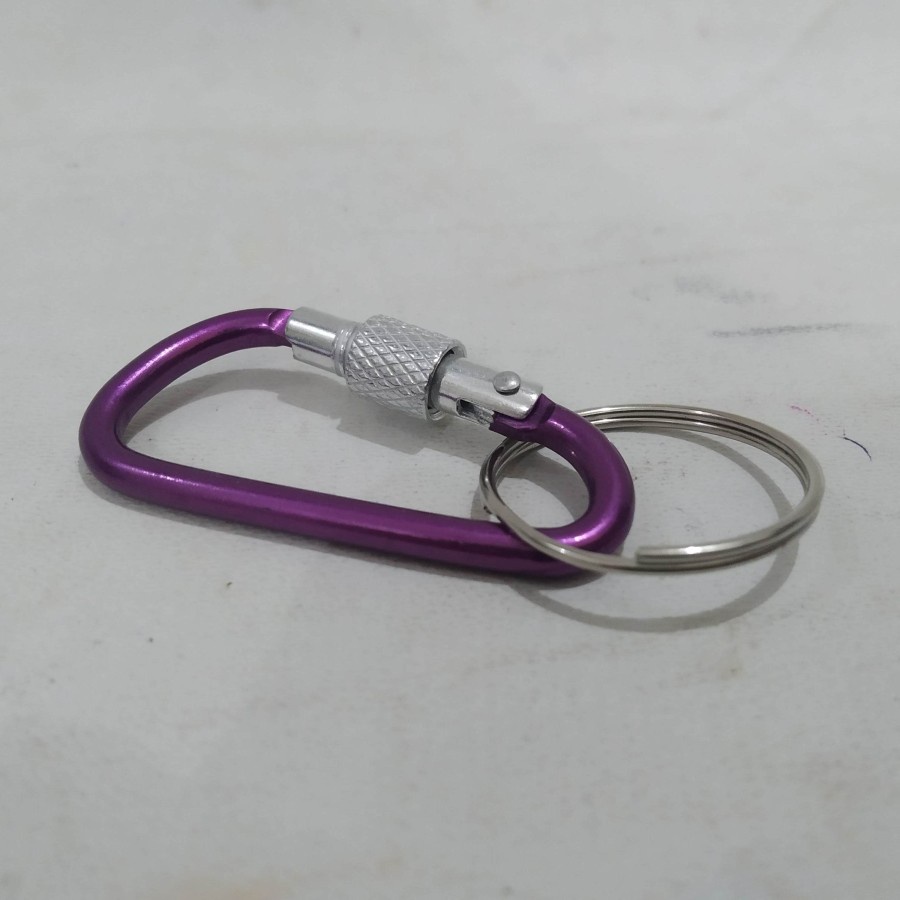 Ganci Gatungan Kunci Carabiner Mini Key chain Motor warna random