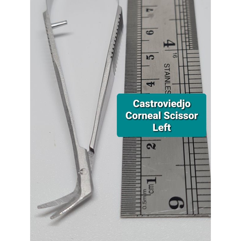 

Castroviedjo Corneal Scissor right and left