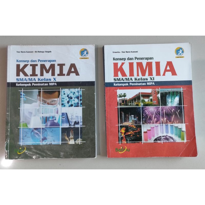 BUKU KIMIA KELAS 10,11 PEMINATAN MIPA BUMI AKSARA BAILMU