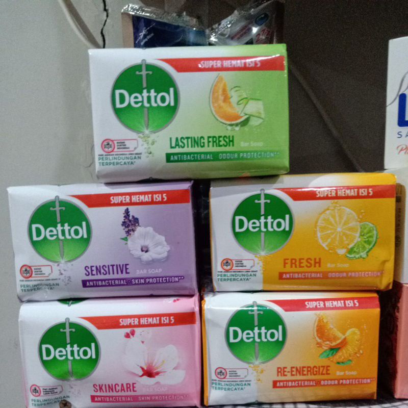 Dettol 100gr Banded isi 3 pcs