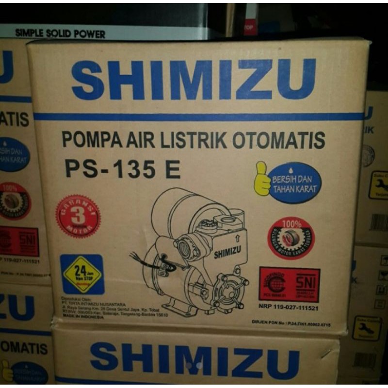 pompa air shimizu 135E
