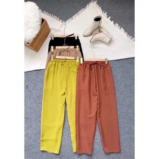 Nissa Kulot Pants - Celana Wanita - Kulot Crinkle