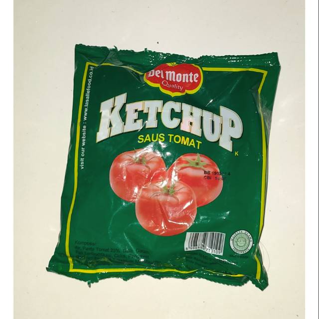 

Delmonte saus tomat sachet 9grx24 pcs