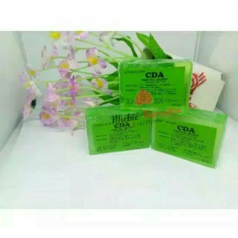 [PROMO] Sabun Wajah CDA hijau by ZAYORA Skincare ORIGINAL BPOM