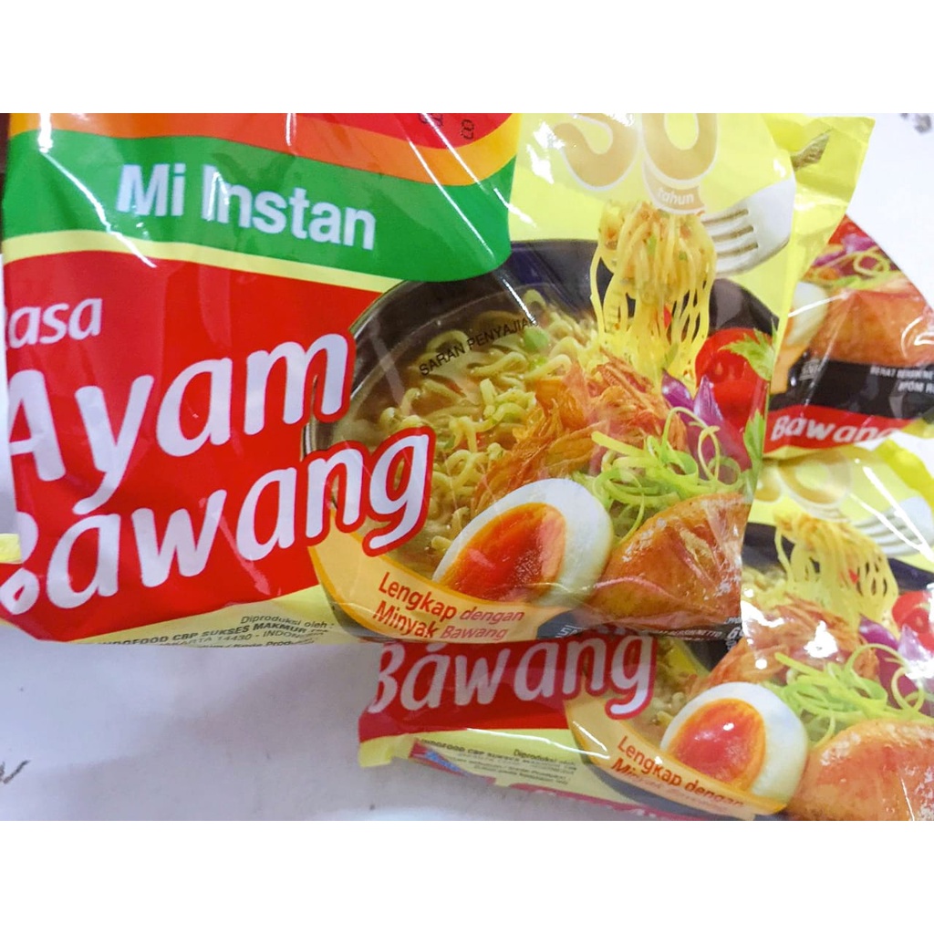 Indomie Mie Instant Ayam Bawang 85 gr | Mie Ayam Bawang