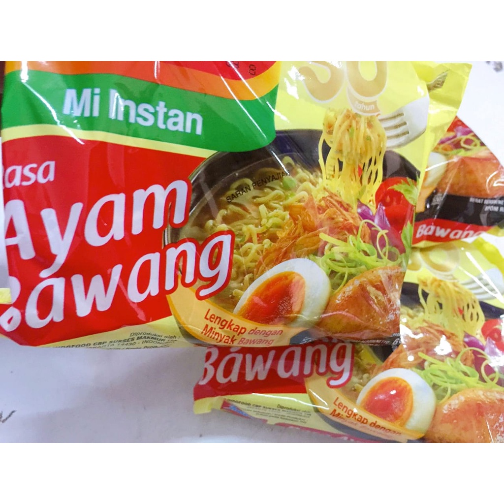 Indomie Mie Instant Ayam Bawang 85 gr | Mie Ayam Bawang