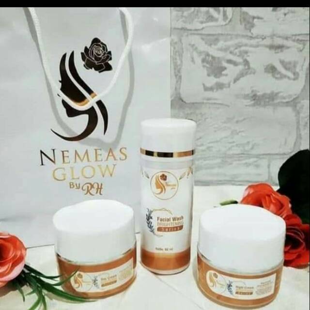 CREAM AMAN BPOM NANES GLOW BY RH