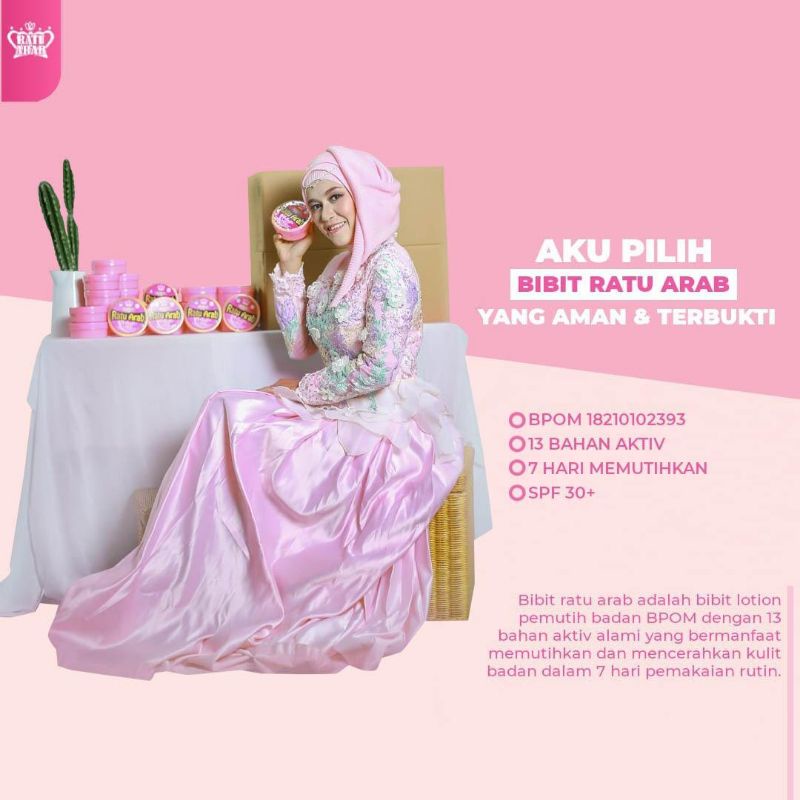 bibit ratu arab/body cream ratu arab/handbody ratu arab/ratu arab original