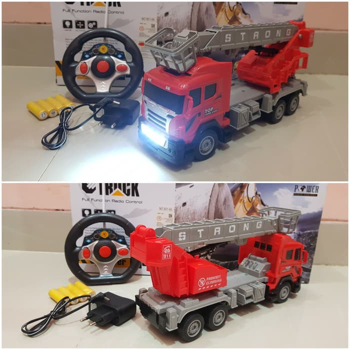 rc truck with crane