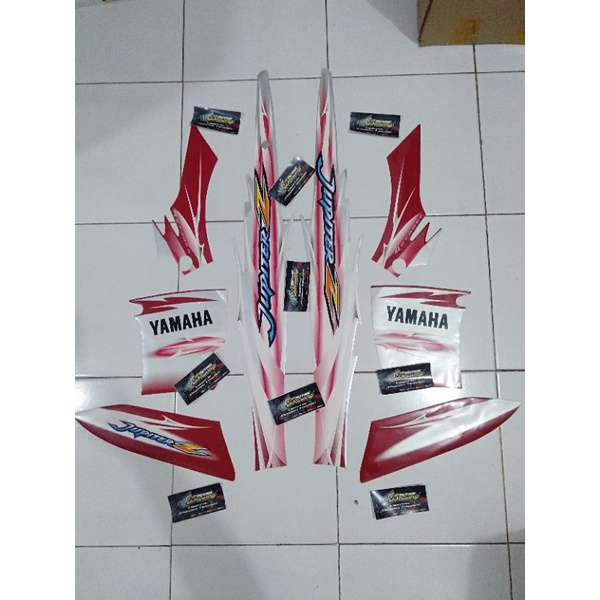 Sticker Lis Body Motor Jupiter Z Burhan Yamaha Jupiter Z Burhan tahun 2008