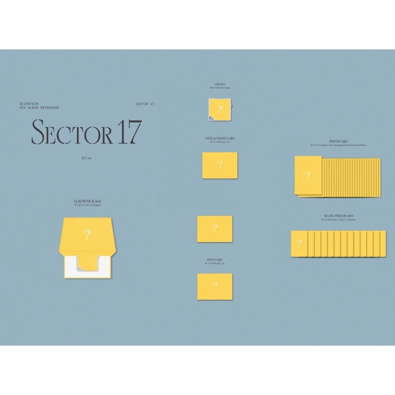 SEVENTEEN - Sector 17 Kit
