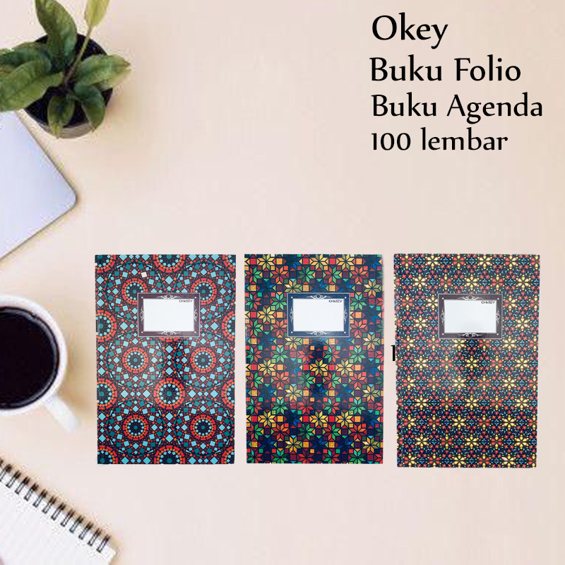 * Buku Agenda * Folio * Okey * 100 lembar