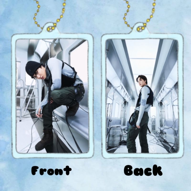 EXO Kai SMCU Express Winter Album Acrylic Clear Keychain Gantungan Kunci Akrilik