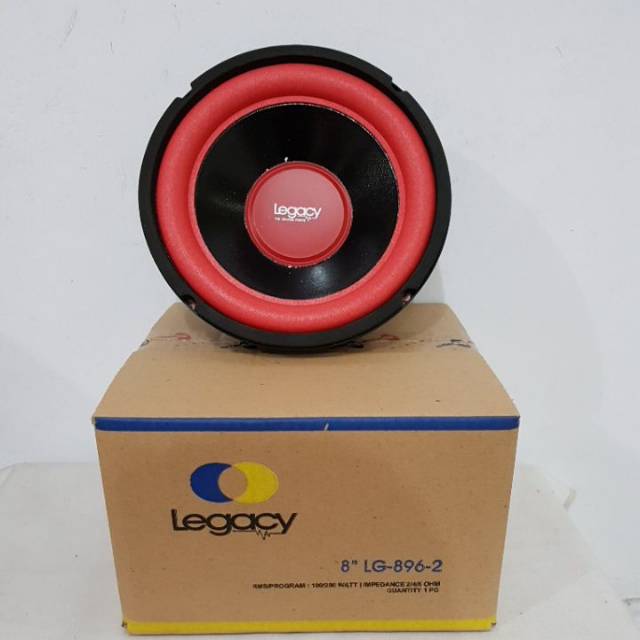 Subwoofer legacy 8 inch 8" LG 896 2 double coil legacy