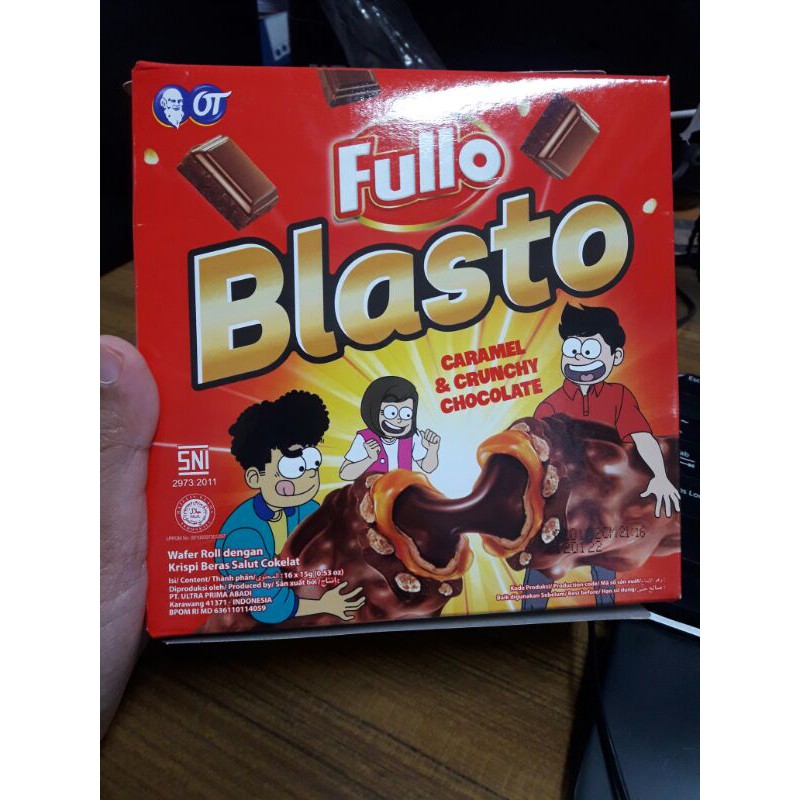 Fullo Blasto Coklat 15gr