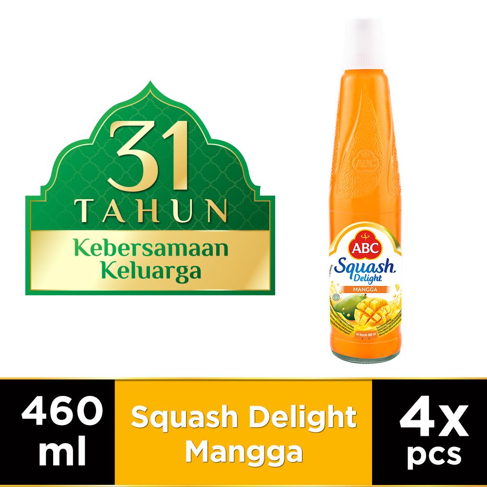 

ABC Sirup Squash Delight Mangga 460 ml - Multi Pack 4 pcs