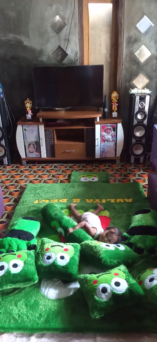 Karpet Motif Keropi Full Set