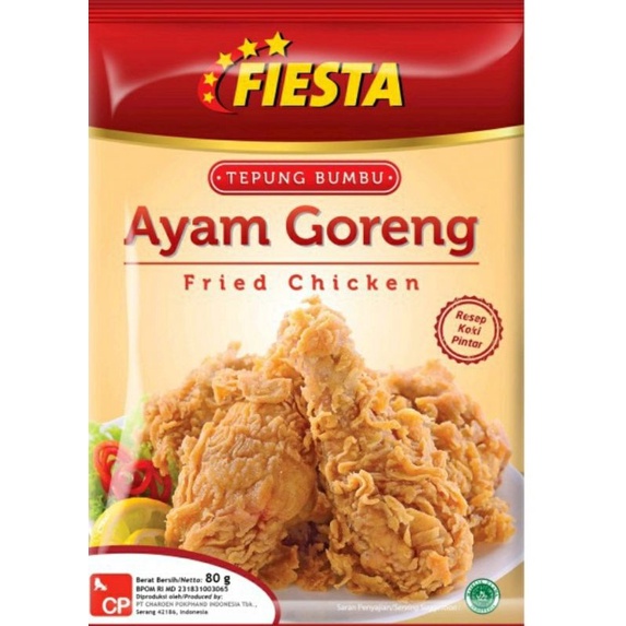 

Tepung Bumbu Ayam Goreng Fiesta