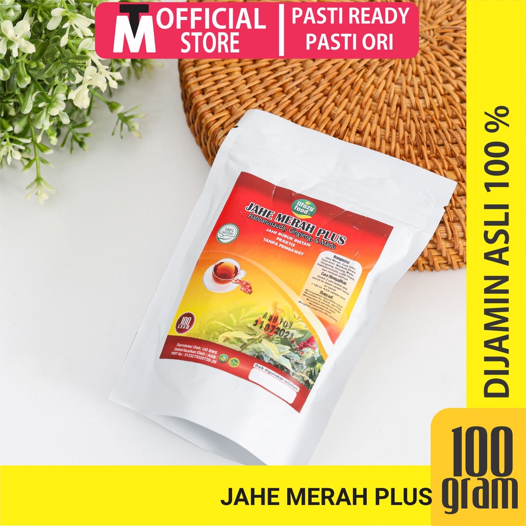 ILFAZY FOOD Jahe Merah Bubuk 100 gram