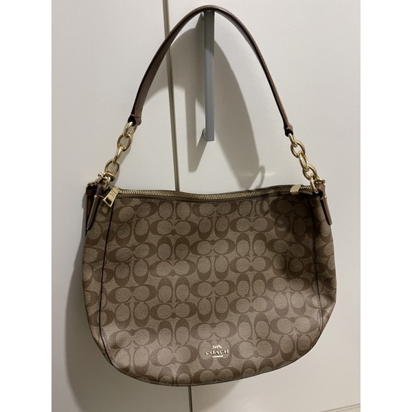 preloved COACH ELLE HOBO SIGNATURE