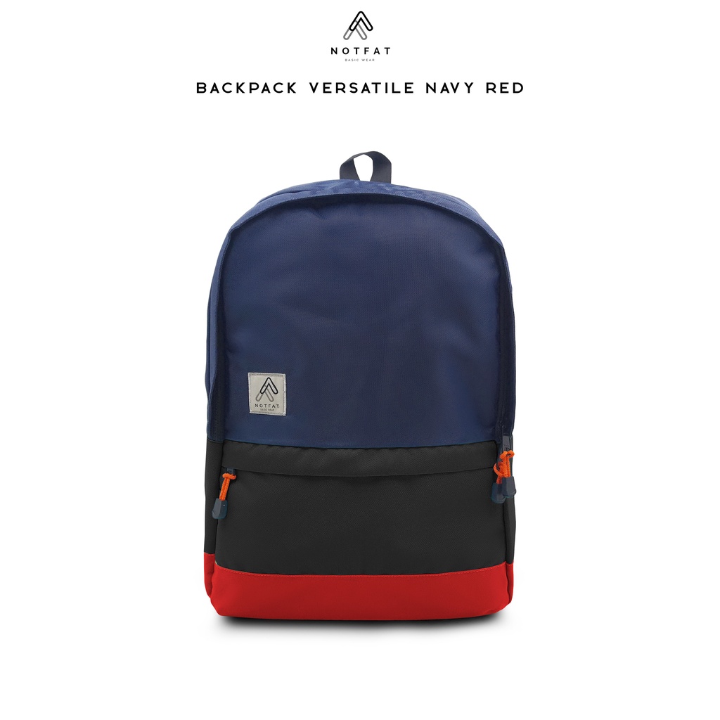 Tas Sekolah Triple F Backpack Versatile Series-NFO Navy red