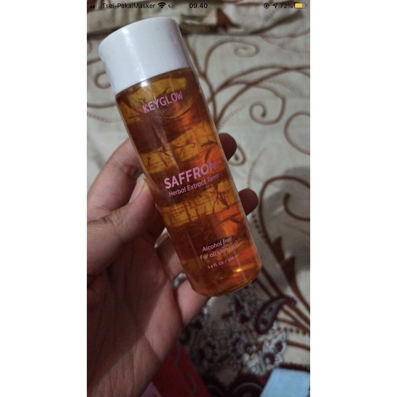 Toner Saffron Keyglow