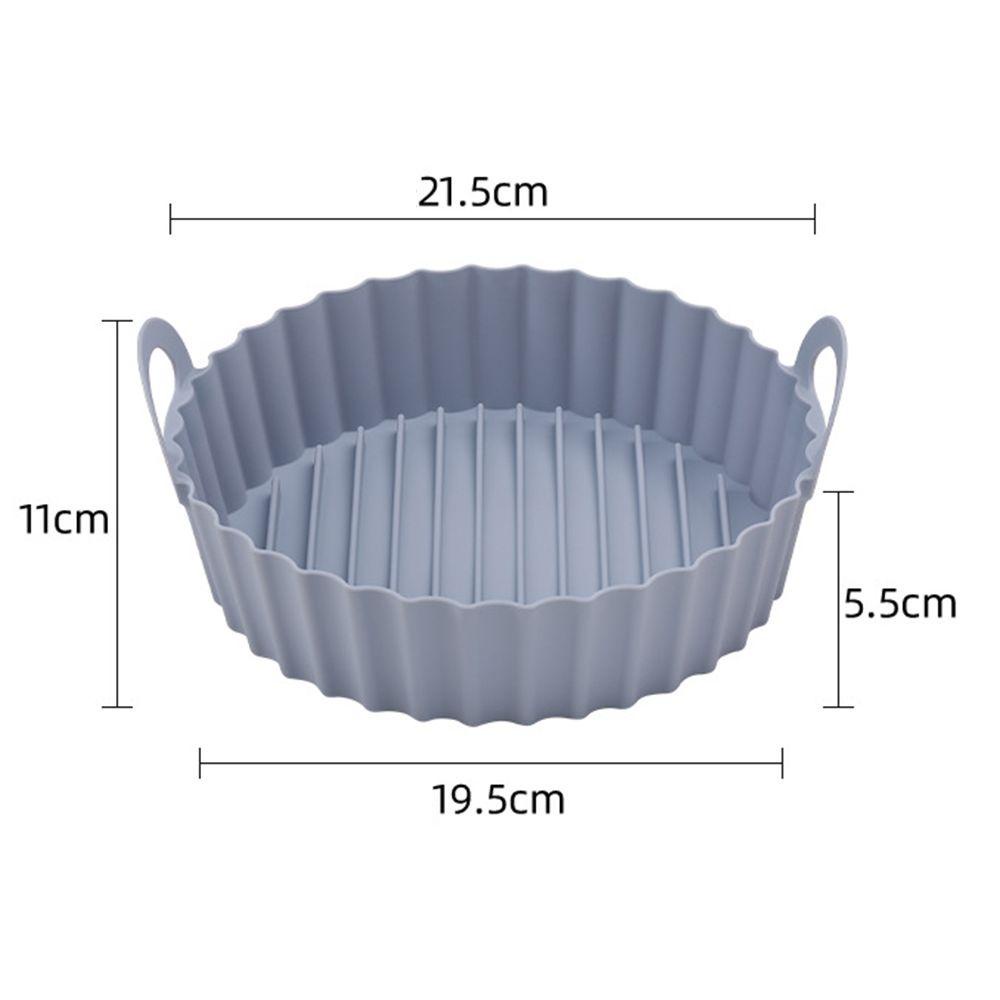 Pineapple Silicone Pot Grill Pot Tray Masak Reusable AirFryer Aksesoris Baking Basket