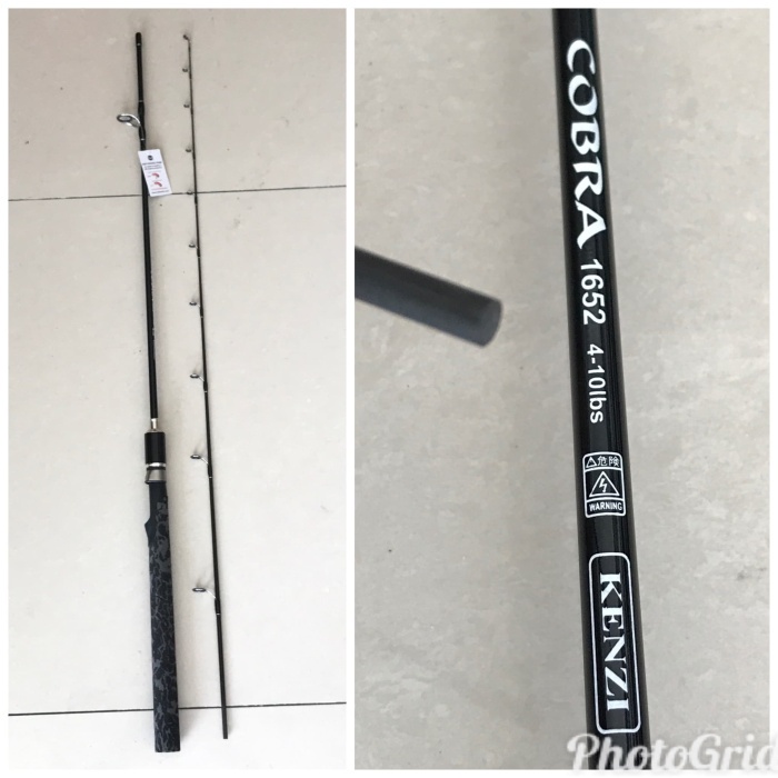 NEW Joran Carbon Solid Ring Fuji 165 cm Kenzi Cobra 4-10 Lb
