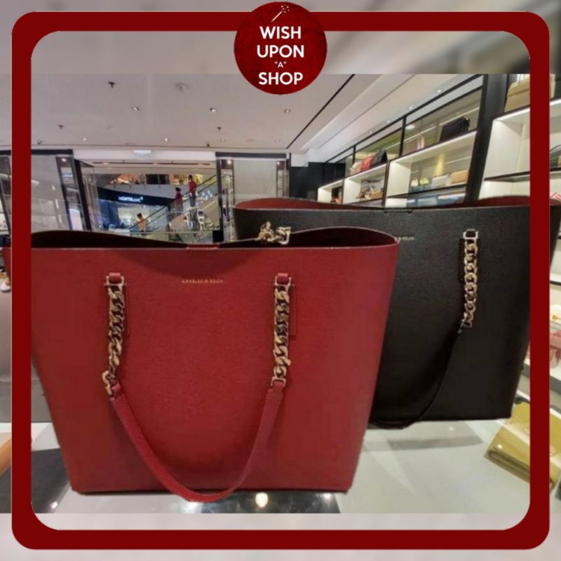 CK Oversized Chain-Strap Tote Bag 2RSm