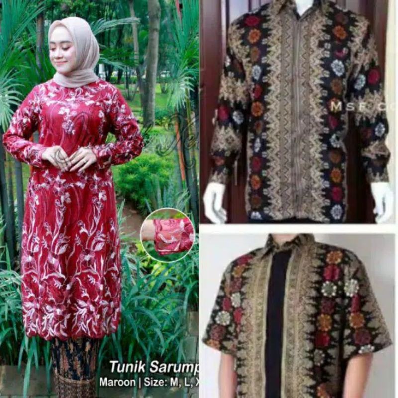 REAL PICT SETELAN KEBAYA COUPLE KEMJA/COUPLE KONDANGAN/COUPLE MODERN